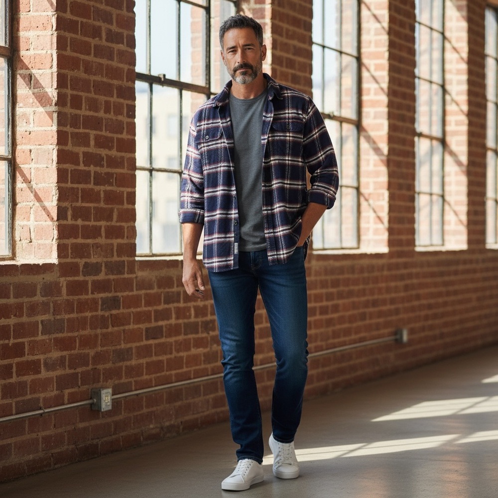 Jachs Brawny Flannel Shirt